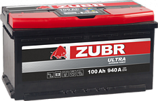 Аккумулятор Zubr Ultra (100 Ah) L+